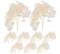 Beaupretty Pétales de Fleurs Séchées Hortensia Beige pour Décorations Quotidiennes et Fête, Bouquet Élégant en Fleurs Séchées Naturelles, 1 Set