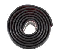 Beaupretty Plinthe Souple Auto-adhésive en Nbr Noire, Moulure Murale Flexible sans Outil, pour Bordures de Murs et Plinthes de Sol Élégantes et Minimalistes