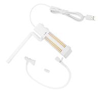 Beaupretty Pompe Blanc Submersible Bassin Multifonction Aquarium pour Plastique Résistante à L'usure, Design Simple et Pratique pour Filtration et Circulation D'eau