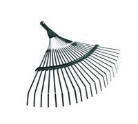 Beaupretty Râteau à Feuilles pour Jardin 2Pcs, râteau métallique à 22 Dents, Manche en Bois, pour Jardin et extérieur Couleur Aléatoire
