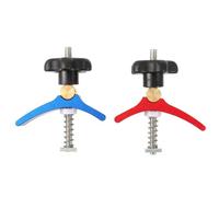 Beaupretty Serre-joint pour le travail du bois lot de 2 en alliage d'aluminium avec résistance à l'usure pince rainure en T outil menuiserie