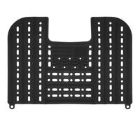 Beaupretty Tapis de Maquillage pour Lavabo en Silicone Noir Pliable 55x43cm Fonction Nettoyage Pinceaux pour Plan de Travail Salle de Bain
