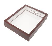 Beaupretty Vitrine de Collection de Capsules de Bière Cadre de Collection de Capsules Bois Acrylique 31x22,5x5,5cm et Tickets de Sport Collectionneurs Déco Maison et Fêtes