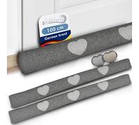 Beautissu Bas de Porte 2X en Coton Contre Le Froid avec Remplissage Poids