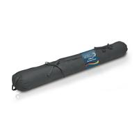 Beautissu Boudin Bas de Porte 100% Coton Isolant avec Passant pour Porte | 120x10cm anthracite 100% de fenêtre de jardin anti-courant d'air bloqueur poignée transport anti froid Viento
