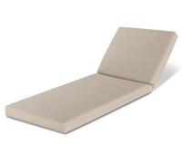 Beautissu Couchage de chaise longue imperméable QD-RL, 190 x 60 cm, beige