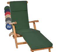 Beautissu Coussin Bain de Soleil transat extérieur Chaise Longue Housse