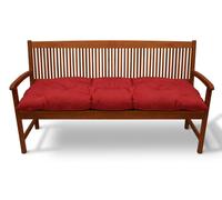 Beautissu Coussin de banc Flair BK, env. 180 x 50 x 10 cm, rouge