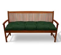 Beautissu Coussin de banc Flair BK, env. 180 x 50 x 10 cm, vert foncé