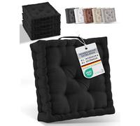 Beautissu Coussin de Sol d'assise Matelas épais Coton Chaise intérieur