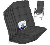 Beautissu Coussin Exterieur Jardin pour Chaise Fauteuil transat Dossier
