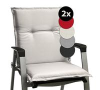 Beautissu Coussin Fauteuil de Jardin Matelas Chaise Dossier Bas Balcon