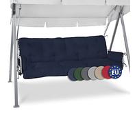 Coussin d'assise Beautissu pour balancelle Hollywood Flair HS, 180 x 50 x 8 cm, bleu foncé