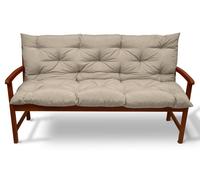 Beautissu Flair BR Coussins de banc Nature, 180x50x50cm