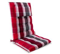 Beautissu Premium Coussin pour dossier haut Sun Sun-HL, 120 x 50 cm, anthracite