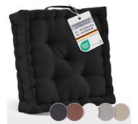 Beautissu Set de 2 Coussins de Sol d'assise Matelas 100% Coton extérieur