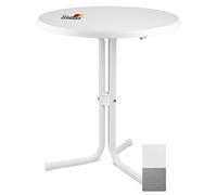 Beautissu Table de Bar Ronde Ø60cm pour Cuisine ou extérieur Jardin Hauteur