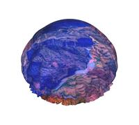 Beauty Grand Canyon Couvre-cheveux pour la douche, bonnet de douche réglable et élégant pour femme