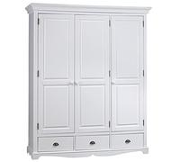 Beaux Meubles Pas Chers Armoire Penderie 3 Portes 3 T Blanche
