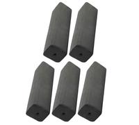 Beavorty 5 Pièces Charbon de Bois Multifonctionnel Charbon de Bois en Morceaux Bambou Noir pour Camping et Barbecue Simple à Utiliser Polyvalent Brûlage Rapide