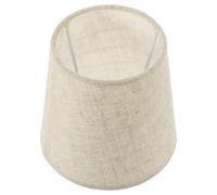 Beavorty Abat Jour Rectangulaire Accessoire de Lampe Simple et Élégant en Tissu et Métal Remplacement Solide pour Lampe de Bureau pour Salon et Bar