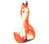 Beavorty Broche Renard Décorative en Alliage Résistante, Broche Femme Mode Féminine, Épingle à Revers de Vêtement Élégante pour Fêtes et Usage Quotidien