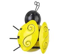 Beavorty Décoration Extérieure Abeilles en Fer 3d à Suspendre, Applique Murale pour Jardin et Fête, Effet Réaliste et Design Vivant