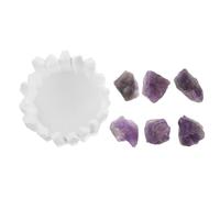 Beavorty Diffuseur D'arômes en Cristal D'améthyste pour Décoration de Bureau, Pierres Décoratives pour Aromathérapie Passive, Design Unique pour Home Decor Moderne
