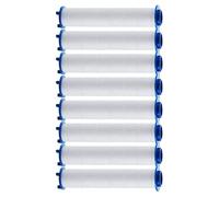 Beavorty Filtre Anti-Calcaire pour Pommeau de Douche, Lot de 8 Cartouches Filtrantes 11,5 CM Cartouches de Filtration Remplaçables,Système de Filtration Douchette Universel pour Éliminer Calcaire