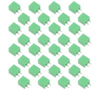Beavorty Lot de 50 Connecteurs de Bornes à Vis pour Circuit Imprimé, Bloc de Connecteur Compact en Plastique, Design Enfichable Rapide, Adapté aux Applications Industrielles
