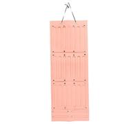 Beavorty Organisateur Mural Pour Nœuds De Cheveux Pochette à Pinces Suspendue Rangement Pour Accessoires De Cheveux Présentoir Mural Pour Articles Divers