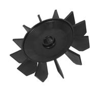 Beavorty Pales de Ventilateur pour Compresseur D’air, Pales de Refroidissement en Abs, Noir, pour Compresseur D’air et Moteur, Atelier à Domicile et Environnements Industriels