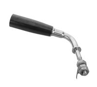 Beavorty Poignée de Porte Installation Facile et Robuste pour Poêle à Bois en Acier Inoxydable et Plastique Accessoire Classique pour Cheminée et Chaudière