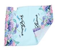Beavorty Protection pour Boîte aux Lettres Cache-boîte aux Lettres à Motif Floral Housse Magnétique en Tissu Installation Facile Résistante à L'eau UV Protège Saleté DIY