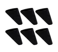 Beavorty Protections en Silicone pour Pieds de Rack Déshydrateur, Coussinets Pliables et Compatibles Lave-Vaisselle, Lot de 6 Pièces pour Ustensiles Cuisine Noirs