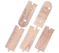 Beavorty Toise Murale en Bois en Forme d’Étoile, Règle de Mesure pour Enfants, Décoration Murale pour Nurserie et Chambre, Utilisable en Festival ou Anniversaire, 1 Set