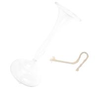 Beavorty Verre Lampe à Huile Créative pour Décoration de Fête | Verre Transparent, Usage Quotidien, Ornement Décoratif, Style Bureau, Mariage et Chambre, Pièce Stable