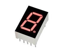 BEAZOOM 03 039 05" Rouge 1 Chiffre LED Display Tube Haute Luminosité Commune Cathode Anode Compteur Horloge Numérique Compteur Compteur 40 Pcs