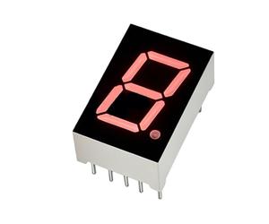 BEAZOOM 03 039 05" Rouge 1 Chiffre LED Display Tube Haute Luminosité Commune Cathode Anode Compteur Horloge Numérique Compteur Compteur 40 Pcs
