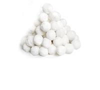 BEAZOOM Balles filtrantes de piscine de 5 cm - Fibre de polyester réutilisable - 500 g - Blanc - 1000 g