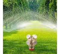 BEAZOOM Buse d'atomisation en laiton de 30,5 cm avec filtre, pulvérisateur brumisateur à 4 trous, irrigation de jardin, refroidissement de pelouse et purification de l'air