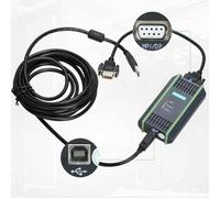 BEAZOOM Câble adaptateur USB vers MPI pour Siemens Simatic S7-200/300/400, câble de programmation industriel RS485 avec protection contre les surintensités, Plug and Play, 2,5 m