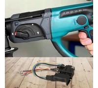 BEAZOOM Commutateur de déclenchement de rechange pour Makita 6506549 HR202D BHR202RFE DHR202Z, courant maximal 16 A pièce en plastique