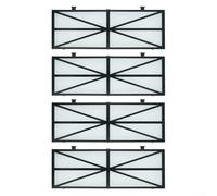 BEAZOOM Filtre à cartouche de rechange 9991407-R4 facile à installer (4 | Convient pour dauphin M400, M500, pour dx3, capture la poussière fine, les diatomées, les feuilles, design facile à clipser