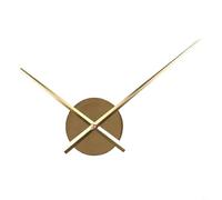 BEAZOOM Horloge à faire soi-même - Mouvement silencieux à balayage avec pointeur en métal - Mécanisme de balayage silencieux pour projets de décoration d'intérieur - Argenté (doré)