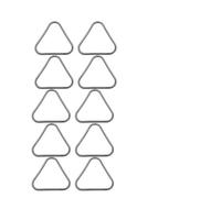 BEAZOOM Joint métallique pour bague 9.081-422.0, pression triangulaire pour joint de lave-glace compatible avec les modèles K2 K3 K4, fuite pour composant de rechange