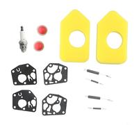 BEAZOOM Lot de 2 kits de réparation de tondeuse à gazon et pour Classic pour séries 300-550, comprend un filtre à air et une ampoule à ressort à membrane
