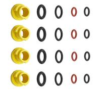BEAZOOM Lot de 20 buses O-for pour nettoyeur haute pression K2 K3 K4 K5 | Lot de 20 buses à joint torique pour nettoyeur haute pression K2 K3 K4 K5, joints élastiques pour pièces de rechange 2.640