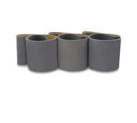BEAZOOM Lot de 3 bandes abrasives en carbure de silicium, grain 600/800/1000, bandes de polissage humides ou sèches pour verre, pierre, granit, métal