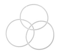 BEAZOOM Lot de 3 bandes de ponceuse N430442 pour outils électriques DeWalt DCW210 DWE6420 DWE6421 CMEW231 Bande de rechange en caoutchouc pour ponceuse orbitale